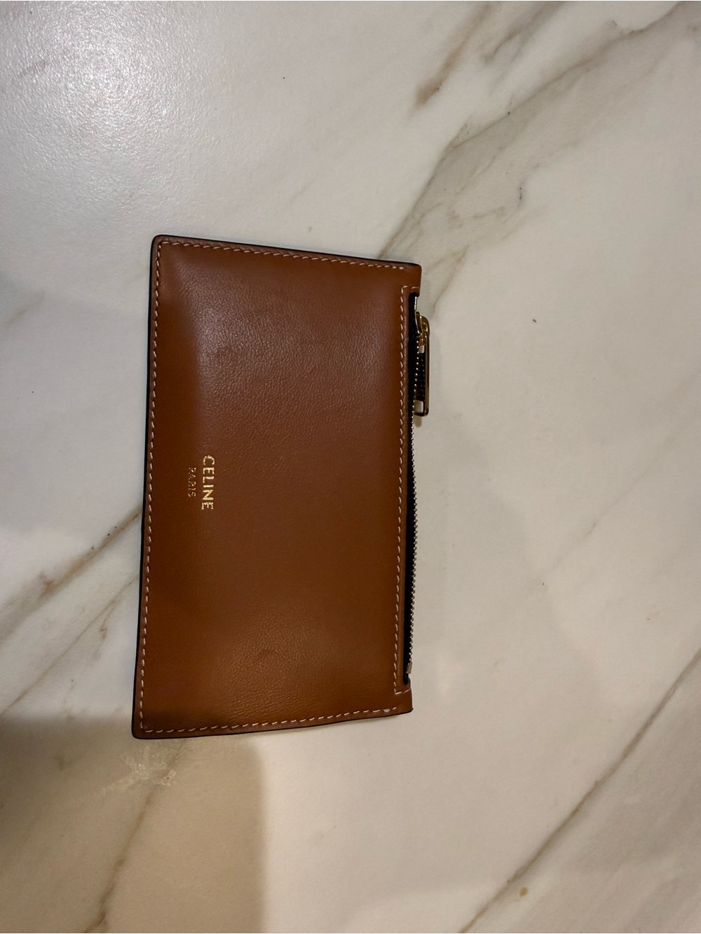 Authentic Celine Card Holder in Triomphe canvas and lambskin with COA - Picture 2 of 9